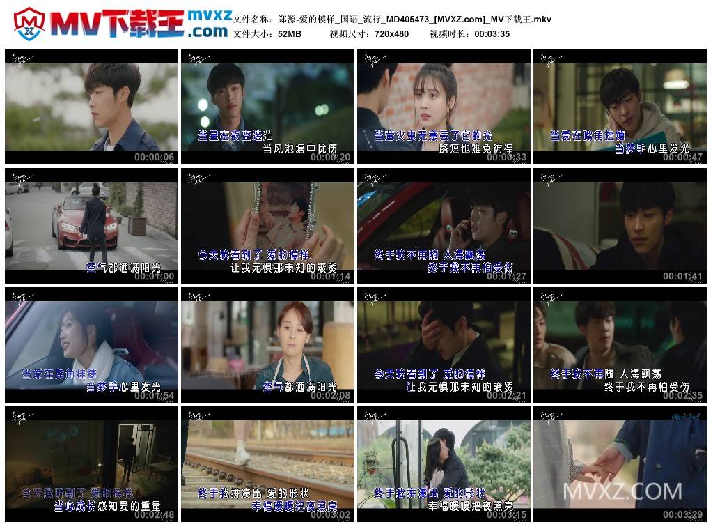 郑源-爱的模样_国语_流行_MD405473